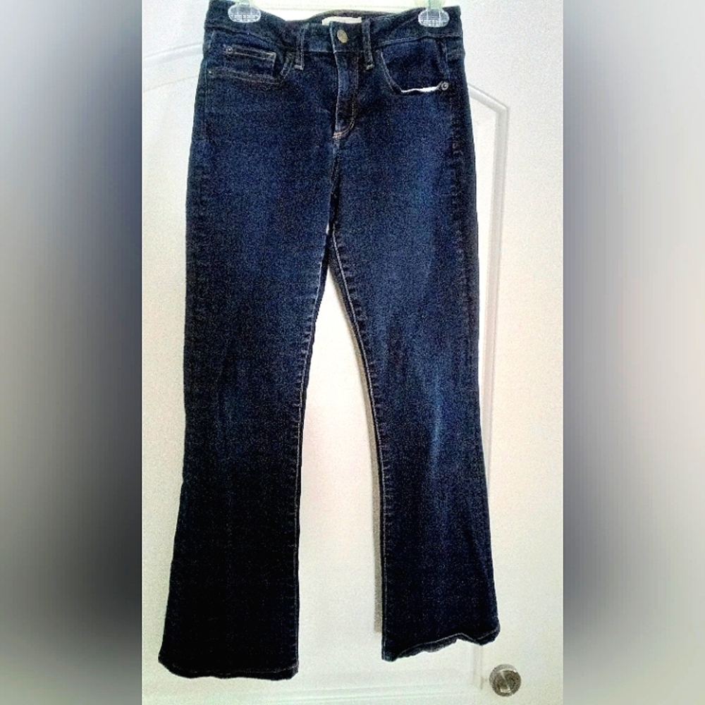 Gap Curvy perfect boot cut jeans